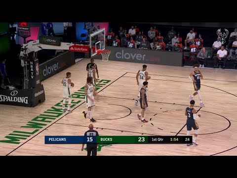1st Quarter, One Box Video: Milwaukee Bucks vs. New Orleans Pelicans