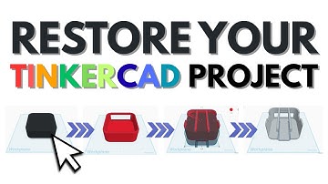 Restore an Earlier Version of a Tinkercad Project... but this is what I like to do instead...