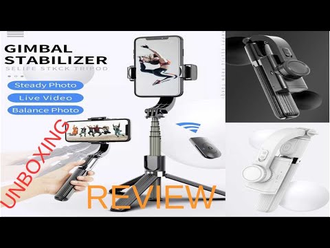 How to use a Gimbal Stabilizer L08 - YouTube