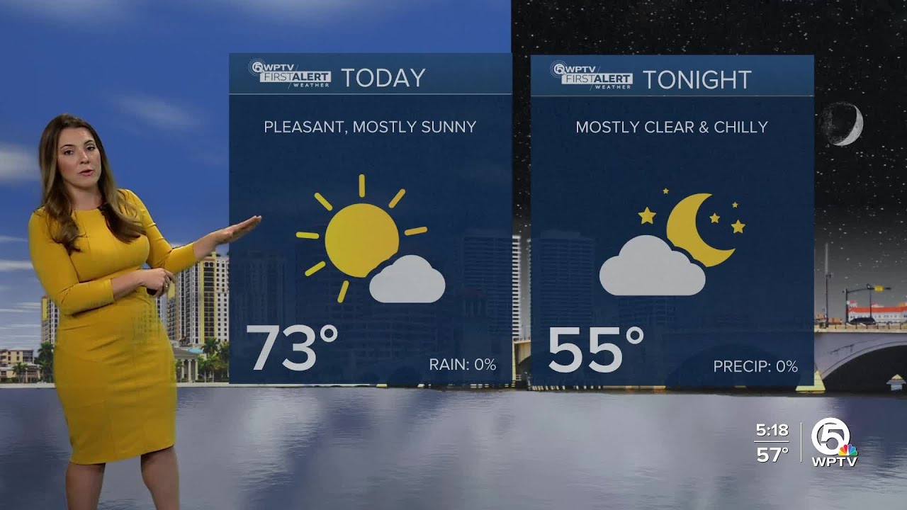 WPTV First Alert Weather Forecast for Morning of Thursday, Dec. 11, 2025