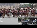 The incredible procession of president xi jinping in paris  may 2024