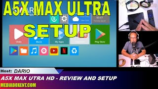A5X Max  HD TV Box 4K Ultra HD Android 7.1 screenshot 4
