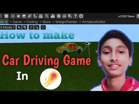 How to make Car driving game in its magic engine| Part- 1| It's magic engine tutorial