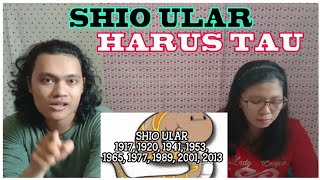 SHIO ULAR HARUS TAU. TERNYATA BEGINI KARAKTER DAN KEPRIBADIAN SHIO ULAR.