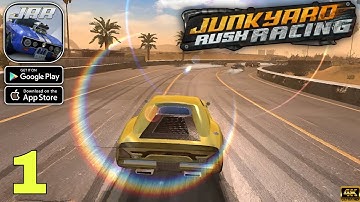 Junkyard Rush Racing Mobile Official Launch Gameplay walkthrough part 1 (Android/iOS)