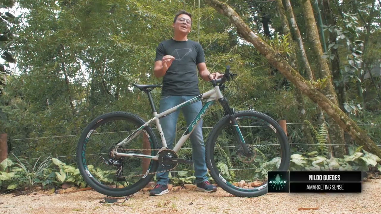 Sense One Cinza E Aqua - Dárien BIke Shop