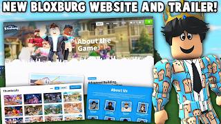 BLOXBURG HAS A NEW VIDEO TRAILER AND WEBSITE! GOING THROUGH IT ALL...