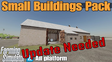 Small Buildings Pack  / FS22 mod for all platforms