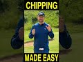 Instantly FIX Your Chipping! Simple Golf Tips! #golfswing #golftips #golf
