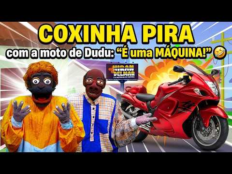 COXINHA LOSES IT over Dudu's bike: "It's a MACHINE!" 🤣