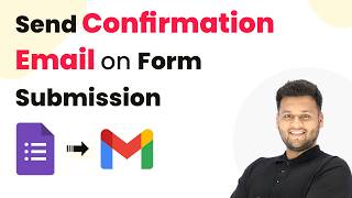 Auto Send Confirmation Email on Form Submission (Step-by-Step Tutorial)