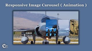 How to Create Responsive Image Carousel Animation using HTML & CSS
