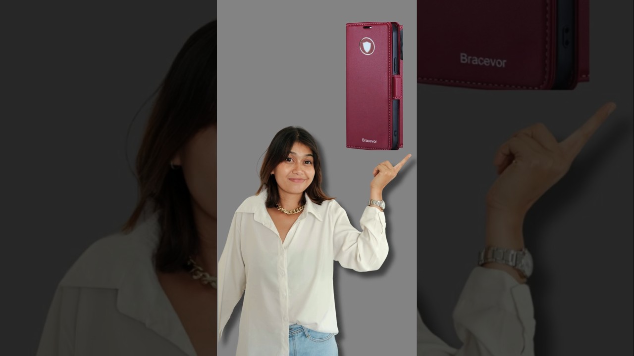 Bracevor iPhone 14 Pro Premium flip cover case