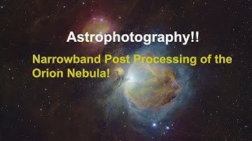 Astrophotography, NarrowBand Processing of Orion (HDR & Free data!)