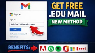 Get Free .EDU Email 2026 | New Working Method | Student Email Benefits