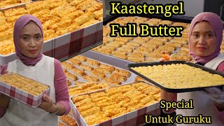 Resep Kaastengel Full Butter,Tanpa Telur dalam Adonan.