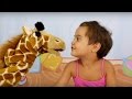 Видео для детей. Игра в паззлы с животными