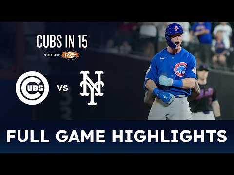 Chicago Cubs vs. New York Mets | MLB Highlights (6/25/2026)