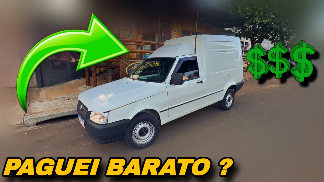 QUANTO PAGUEI NA FIORINO ? + PRIMEIRA ENTREGA COM ELA 