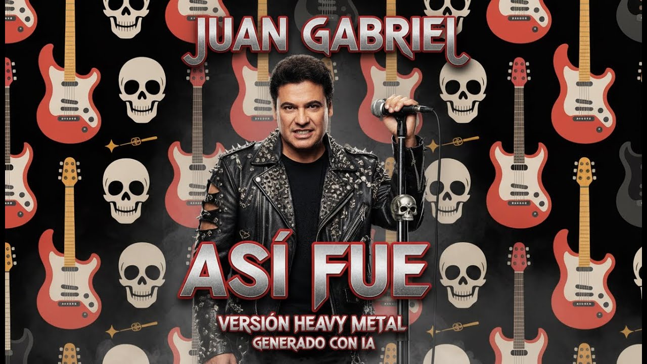 Juan Gabriel - Así fue (1980s Heavy Metal IA Cover)