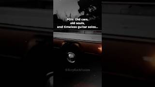 Vintage Country Drive 🎸 Deep Bass Slow Rock Guitar Solo #shorts