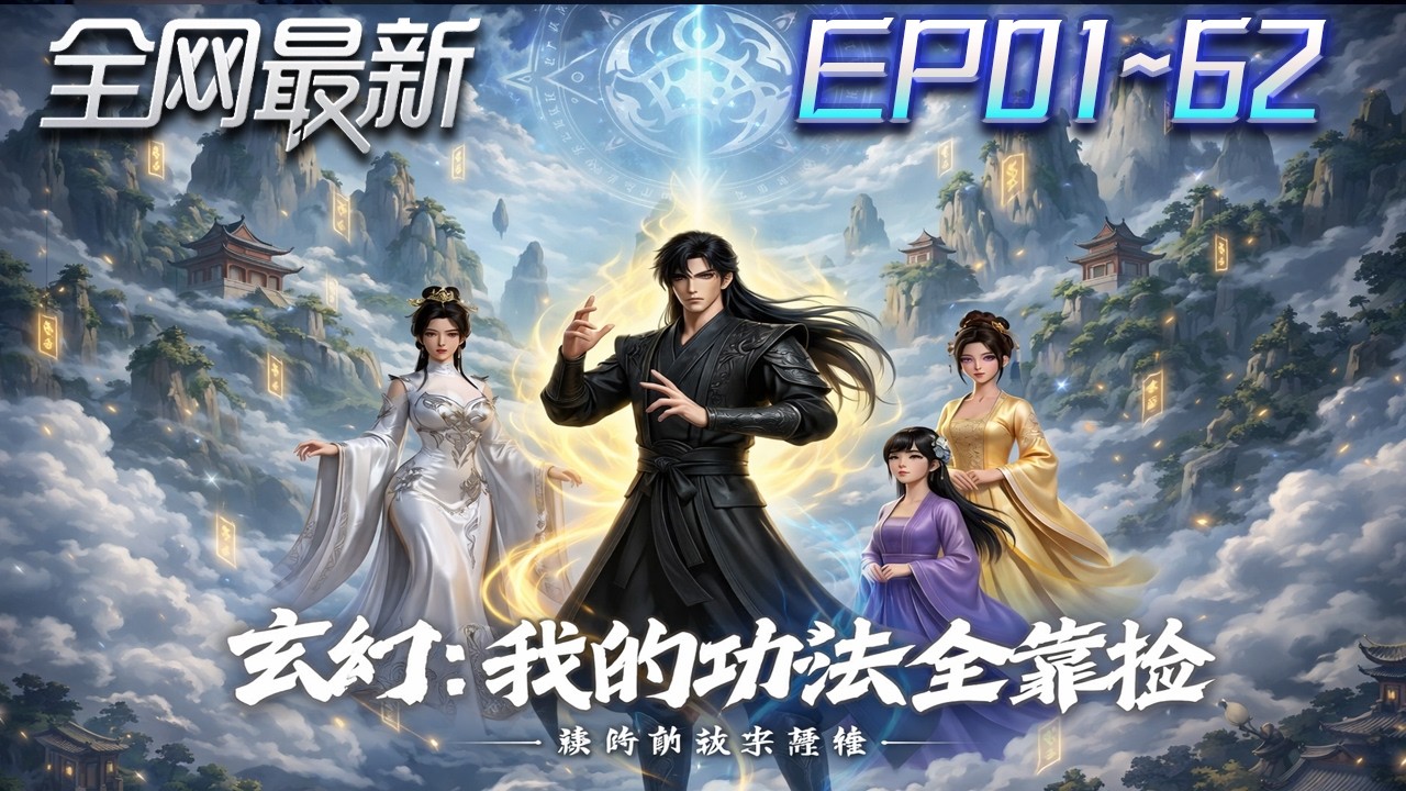 ⚡【首播漫剧】《玄幻我的功法全靠捡》💥第1~62集：天道撿屬系統啟動，血脈功法神器，全世界都是掉落物！ #修仙 #ai漫剧 #動畫 #繫統 #末世 #小欣说文