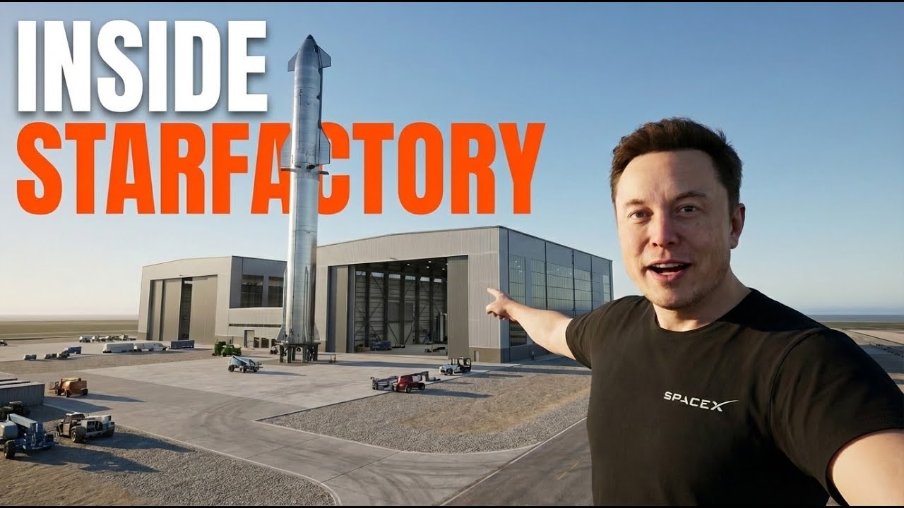 Inside SpaceX Starfactory: How Starship is Made (Start to Finish)