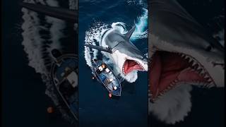 Giant Shark Attack Caught on Camera?! 😱🌊 | Real or CGI? #viralvideo