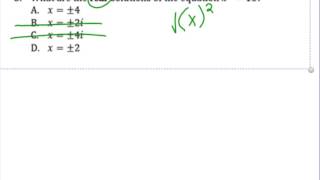 Alg 2 Final Exam Review Problem 22