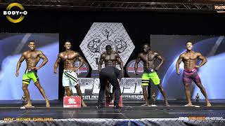 2021 NPC USA Championships First Callout, Awards, Men’s Physique Class F