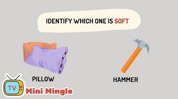 Soft and Hard Objects part 2  | Best Educational Videos for Toddlers