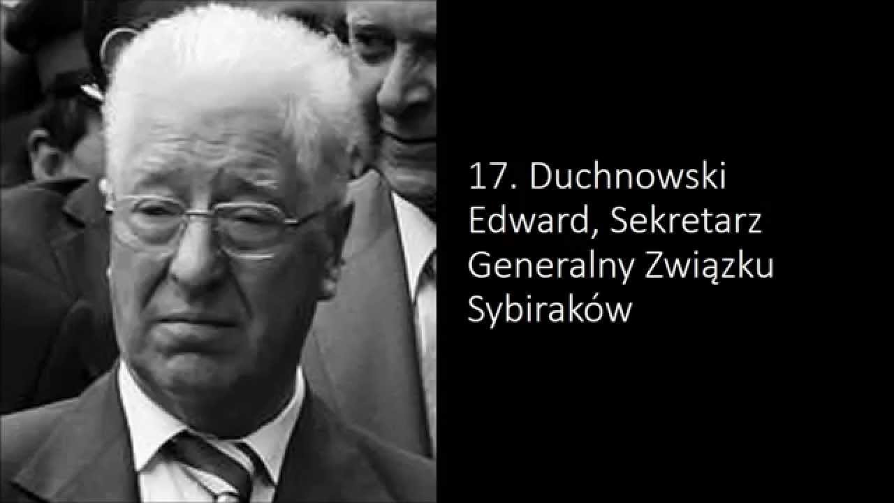 Zginęli w katastrofie smoleńskiej