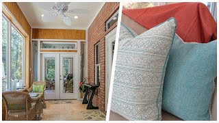 75 Coastal Ceramic Tile Sunroom Design Ideas You'll Love 😊