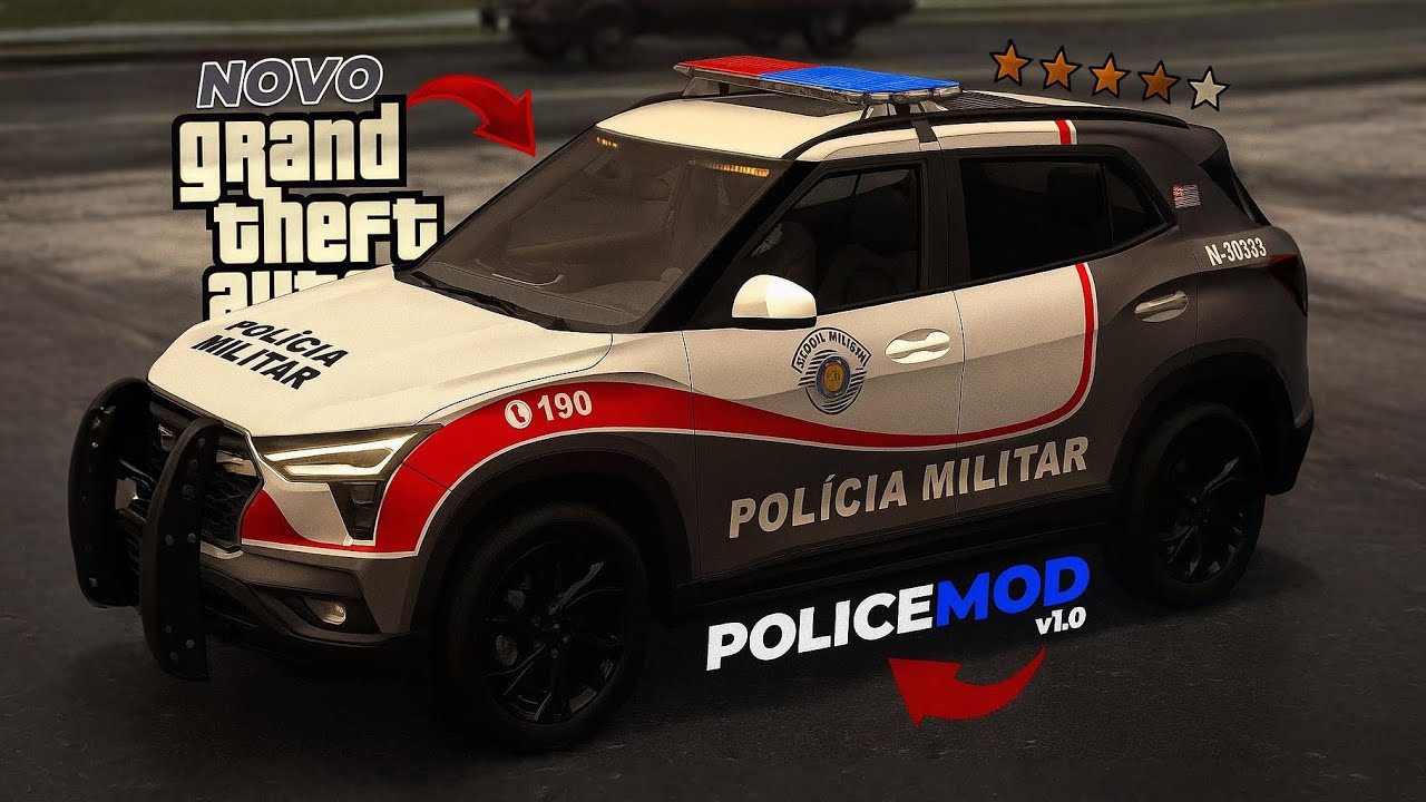 🔥 SAIUU!! NOVO MOD POLÍCIA PARA GTA SAN ANDREAS PC (POLICE MOD v1.0) 100% ESTÁVEL E SEM CRASH 2025 🚨