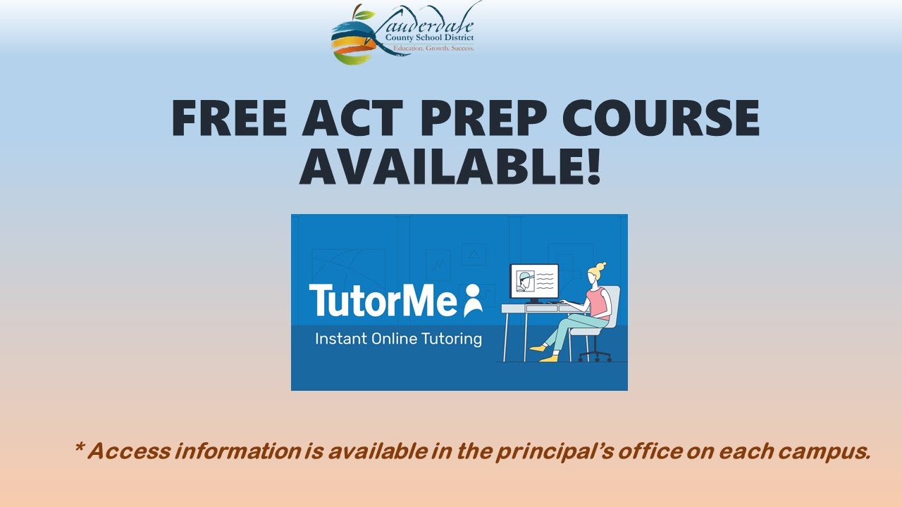 LCSD TutorMe Free ACT Prep Course YouTube Lcsd tutorme free act prep course youtube