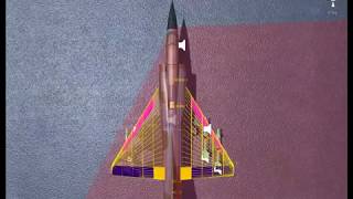 Silantro Unity3D Flight Simulator: Dassult Mirage III Flight + Landing