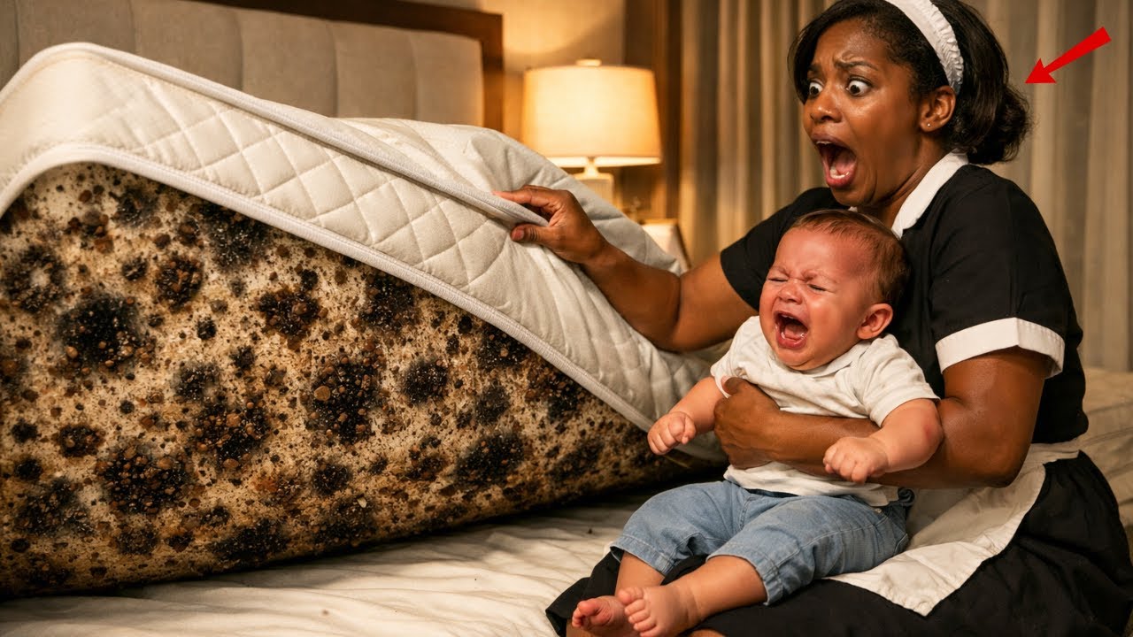 Le bébé du milliardaire pleurait sans cesse, jusqu’à ce qu’une pauvre servante noire agisse. choc