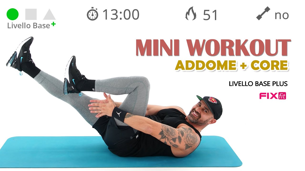 Esercizi Per Principianti: Workout Veloce Per Addominali e Core - YouTube