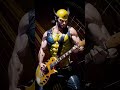 Satria Bergitar Ai Wolverine Marvel