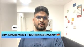 My Apartment Tour In Germany 2023 | German Apartment Tour | Life in Germany | Baden Württemberg 🇩🇪