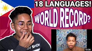 18 YEAR OLD FILIPINO SPEAKS 18 LANGUAGES!?!? (YOU NEED TO SEE IT TO BELIEVE IT!)