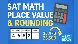 SAT Math – Place Value & Rounding Off | Step-by-Step Guide with Examples