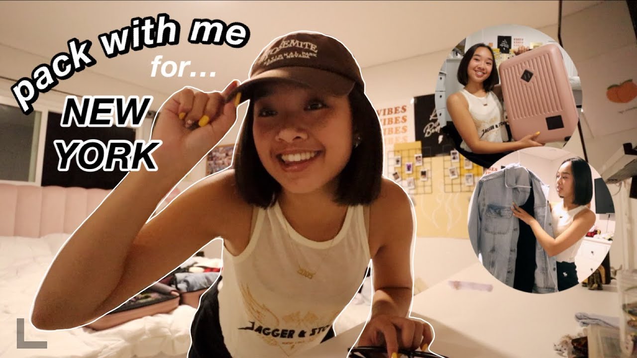 PACK WITH ME FOR NEW YORK Nicole Laeno YouTube