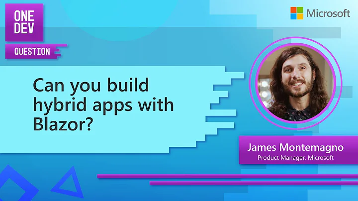 Can you build hybrid applications with Blazor?