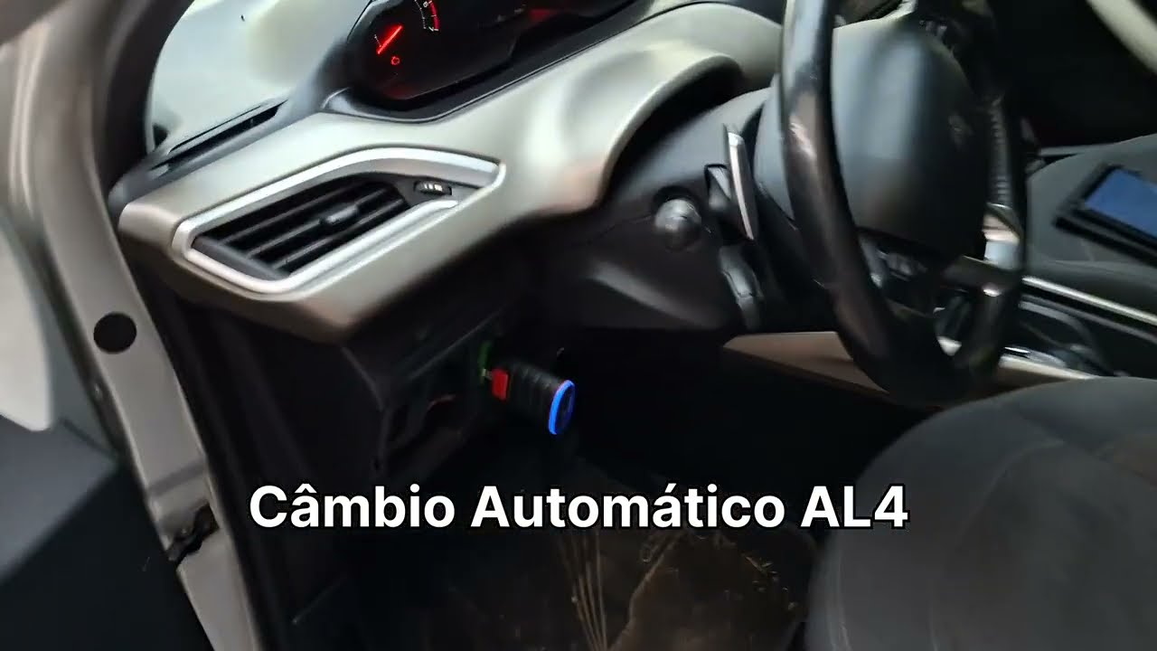 Peugeot 2008 com câmbio al4.  Uma simples solenoide pode trazer tantos problemas...