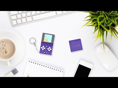 FunKey S - the world's smallest foldable handheld console