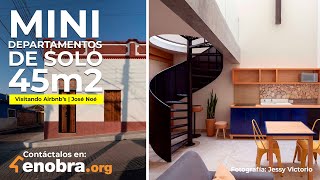 AMAZING MINI APARTMENTS in micro terrain | Visiting Airbnbs | José Noé Estudio Arquitectura