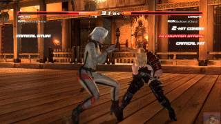 DOA5U Replay 406: ElectrifiedHero(Rachel) vs BlackberryChaos(Christie)