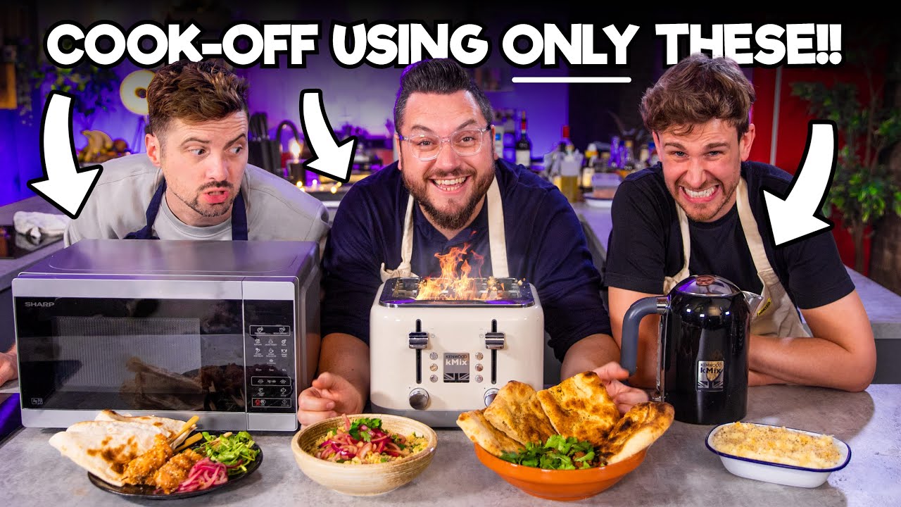 Can we cook using ONLY a Kettle, Toaster and Microwave?! YouTube