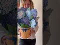Unboxing the best hydrangea paper flower bouquet